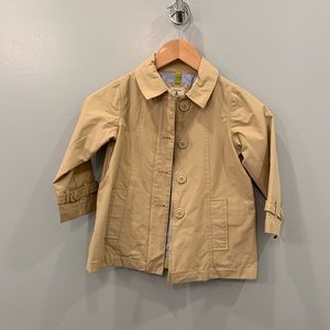 Lands End Girls Spring Trench Coat
